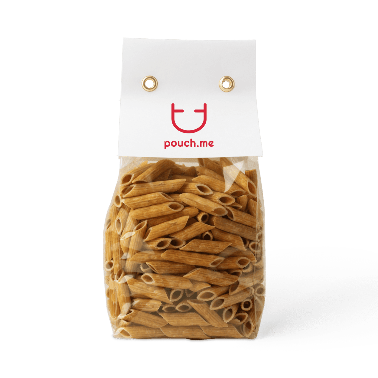 Stand Up Self Supporting Bottom Pasta Bags With Cardboard Top