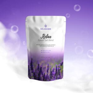 CUSTOM PRINTED BATH SALT BAGS